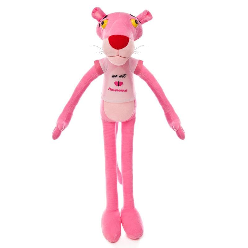 Cute Pink Leopard Doll with Long Legs Stupid and Cute Dalang Pink Leopard Plush Toy Sleeping Doll Pillow Birthday Gift 60cm