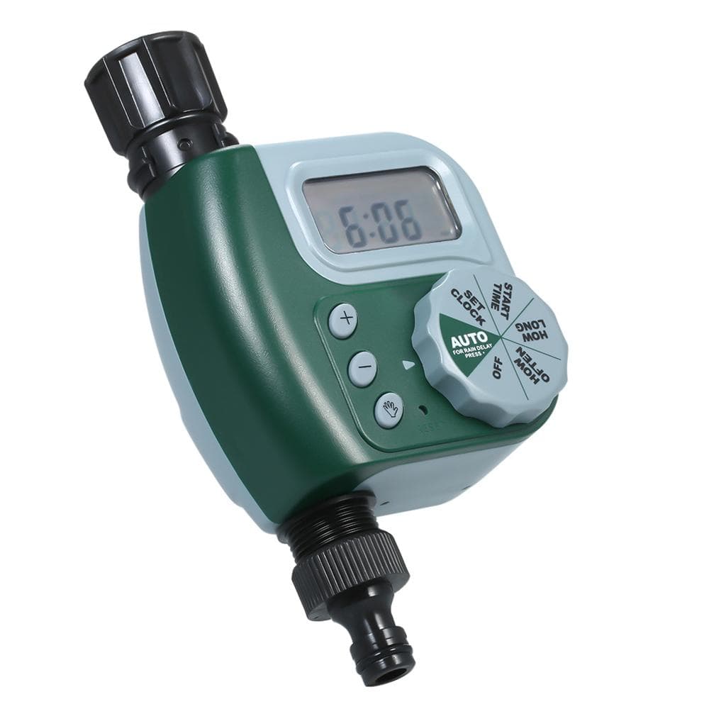 Automatic Water Timer Outdoor Garden Irrigation Controller 1-Outlet Programmable Hose Faucet Timer EU Faucet Connection