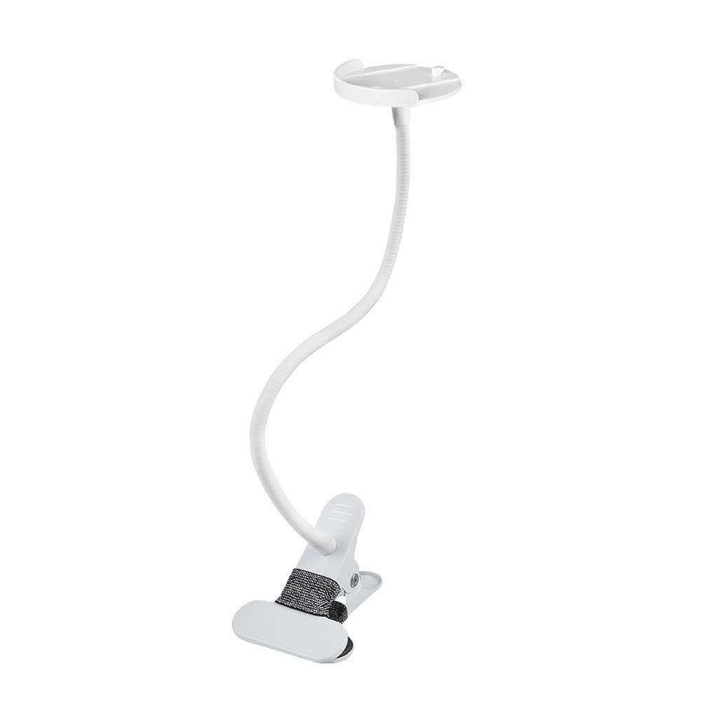 Clip Mount Stand Compatible with Infant DXR-8 and DXR-8 PRO Baby Monitor Camera Holder Flexible Twist Mounting Kit white