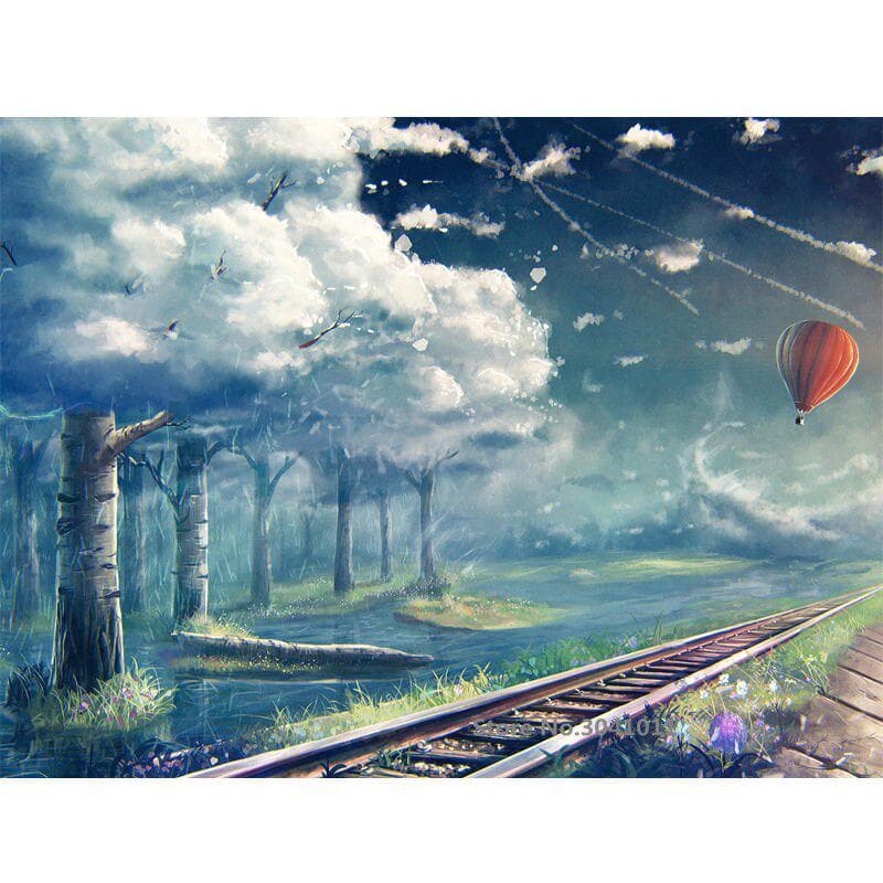 DIY Framed Strange DIY Oil Painting Canvas Painting For Wedding Decoration Home Decor 20X30CM