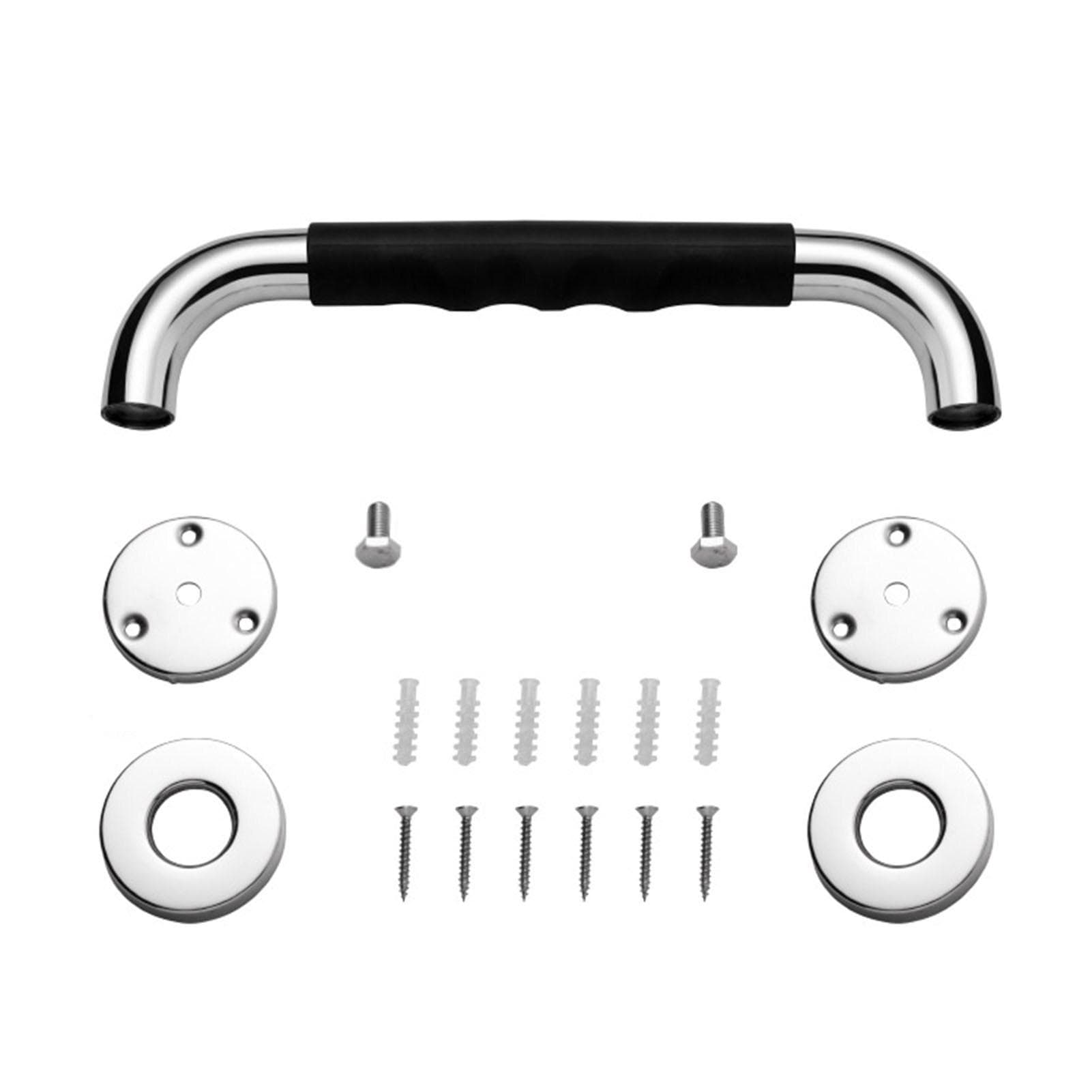 Safety Grab Bars Thickening 304 Stainless Steel Waterproof Slip Resistant Shower Handle for