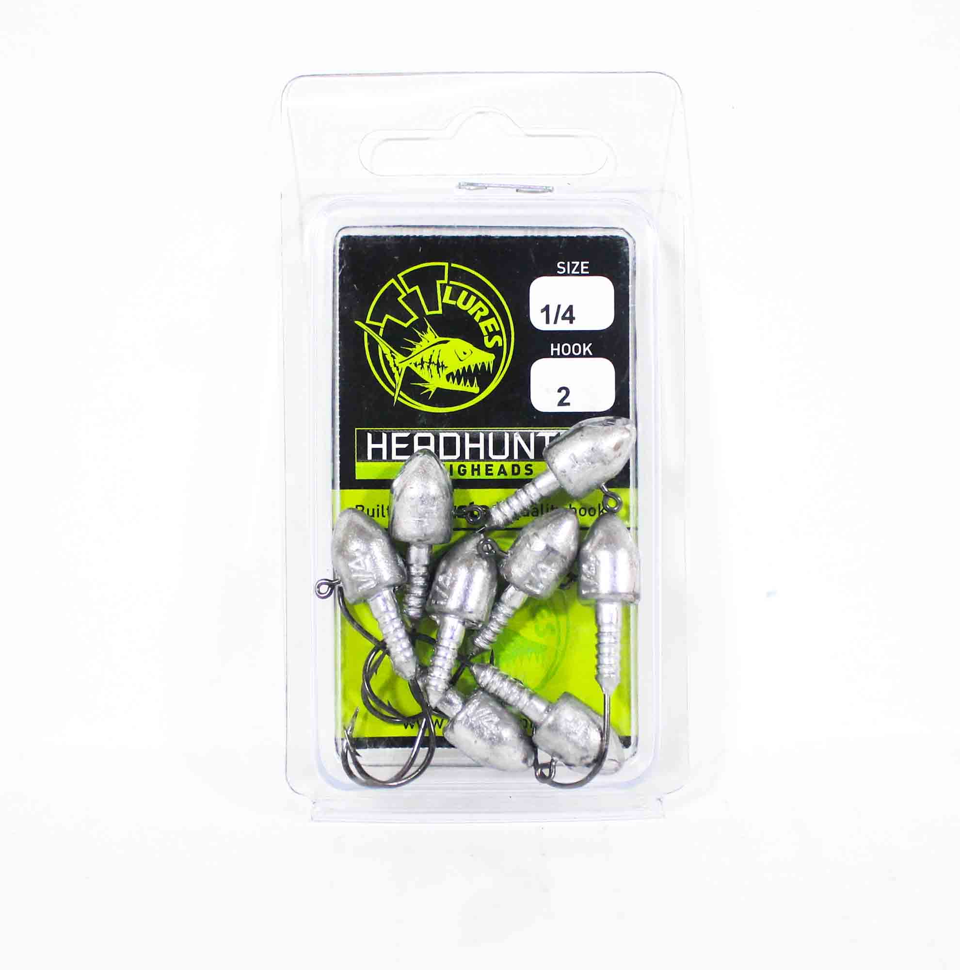 Tackle Tactics TT Head Hunter Jig Head 1/4 oz 2 8/pack (1227)