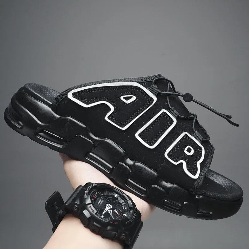 Slippers Men Air Cushion Design Slide Man Summer New PVC Soft Non-slip Men's Sports Slippers for Men Flip Flops Chanclas Hombre 43