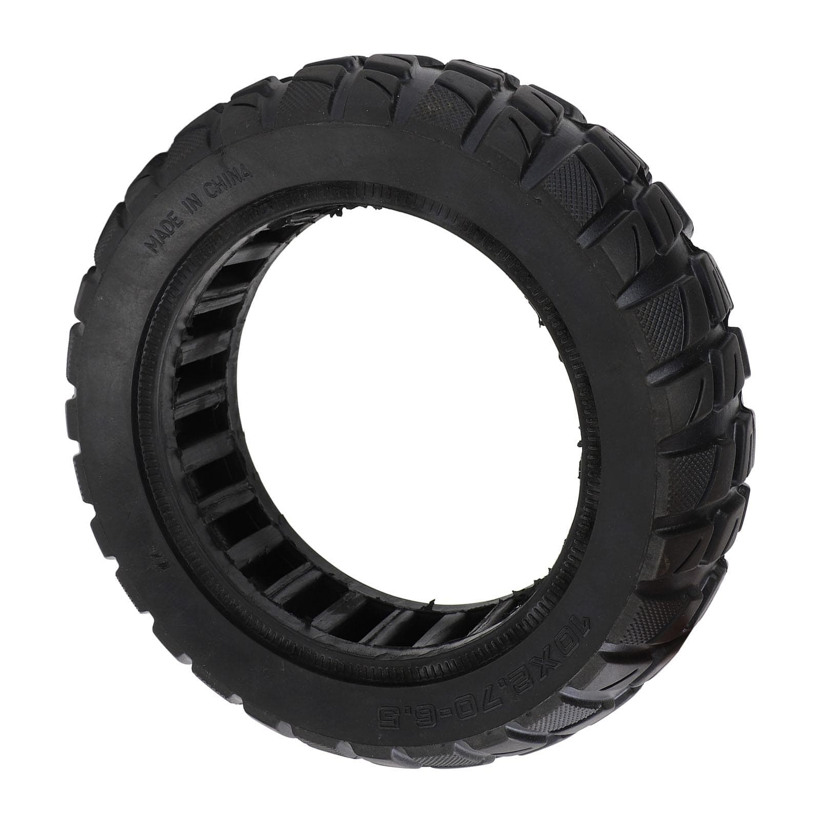 10x2.70?6.5 Tire Rubber Shock Absorbing Anti Puncture Abrasion Resistance Solid Tire for Electric