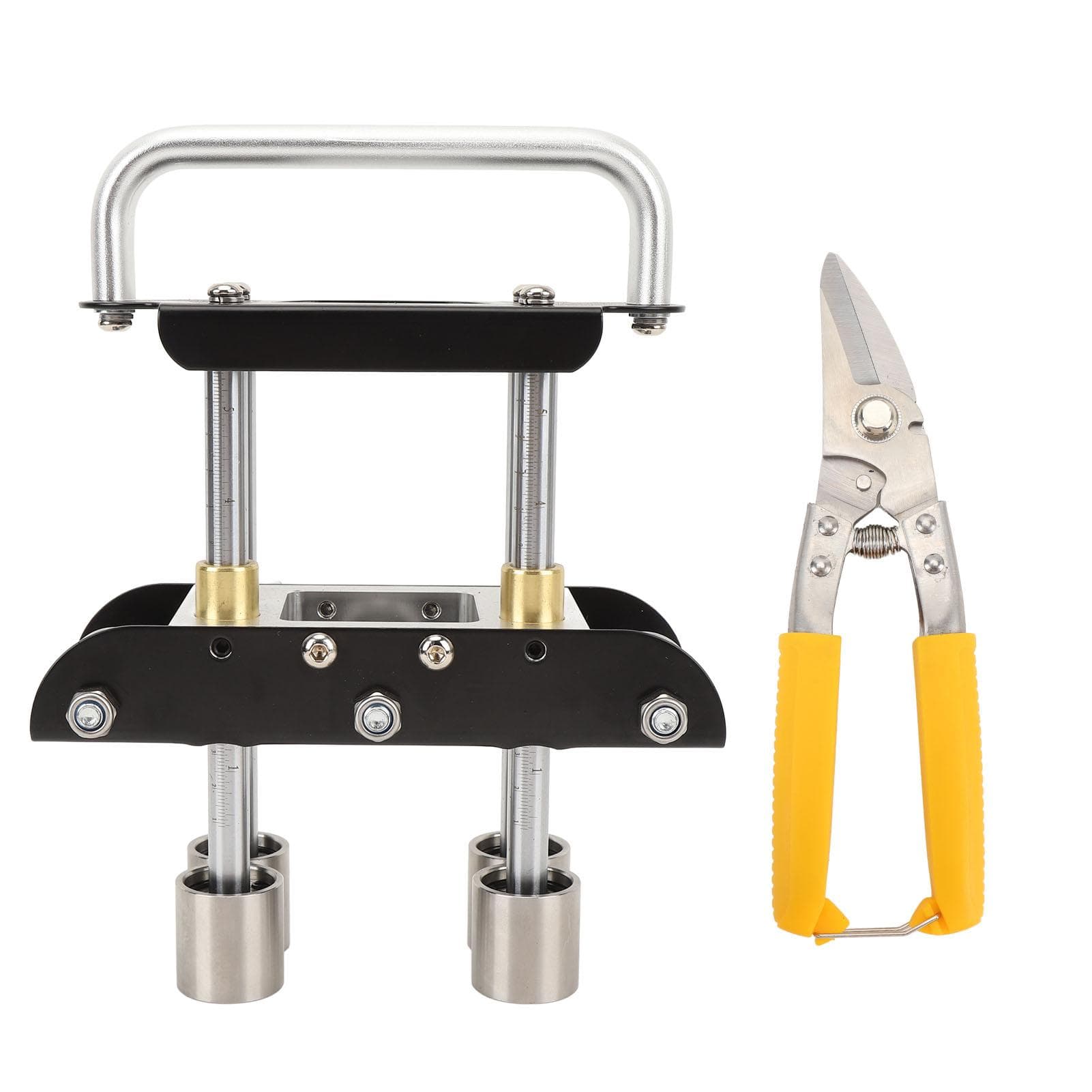 Edge Roller 0 to 90 Degree Angle Sheet Metal Edge Roller Bender with Scissors for Bending Metal black