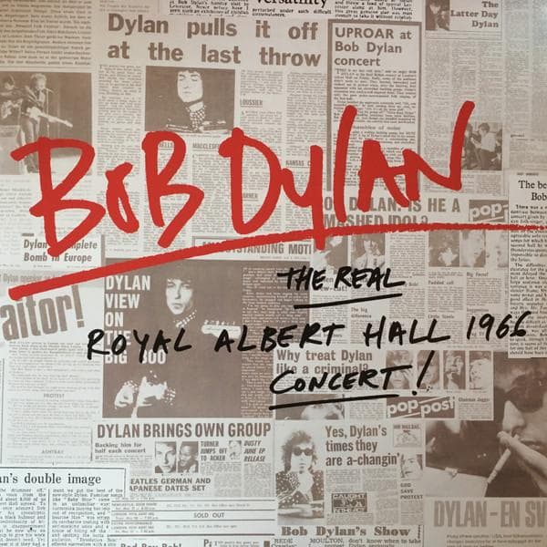LP Record BOB DYLAN - The Real Royal Albert Hall 1966 Con 88985361441 Columbia 2016 Europe Rock
