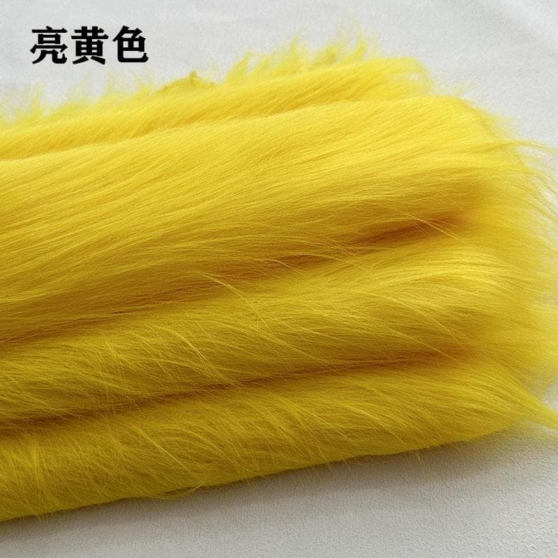 100x180cm Long Faux Fur Fabric Carpet Clothes Doll Plush Stuffed Toy for Needlework DIY Handmade Sewing Accessories 50x180cm