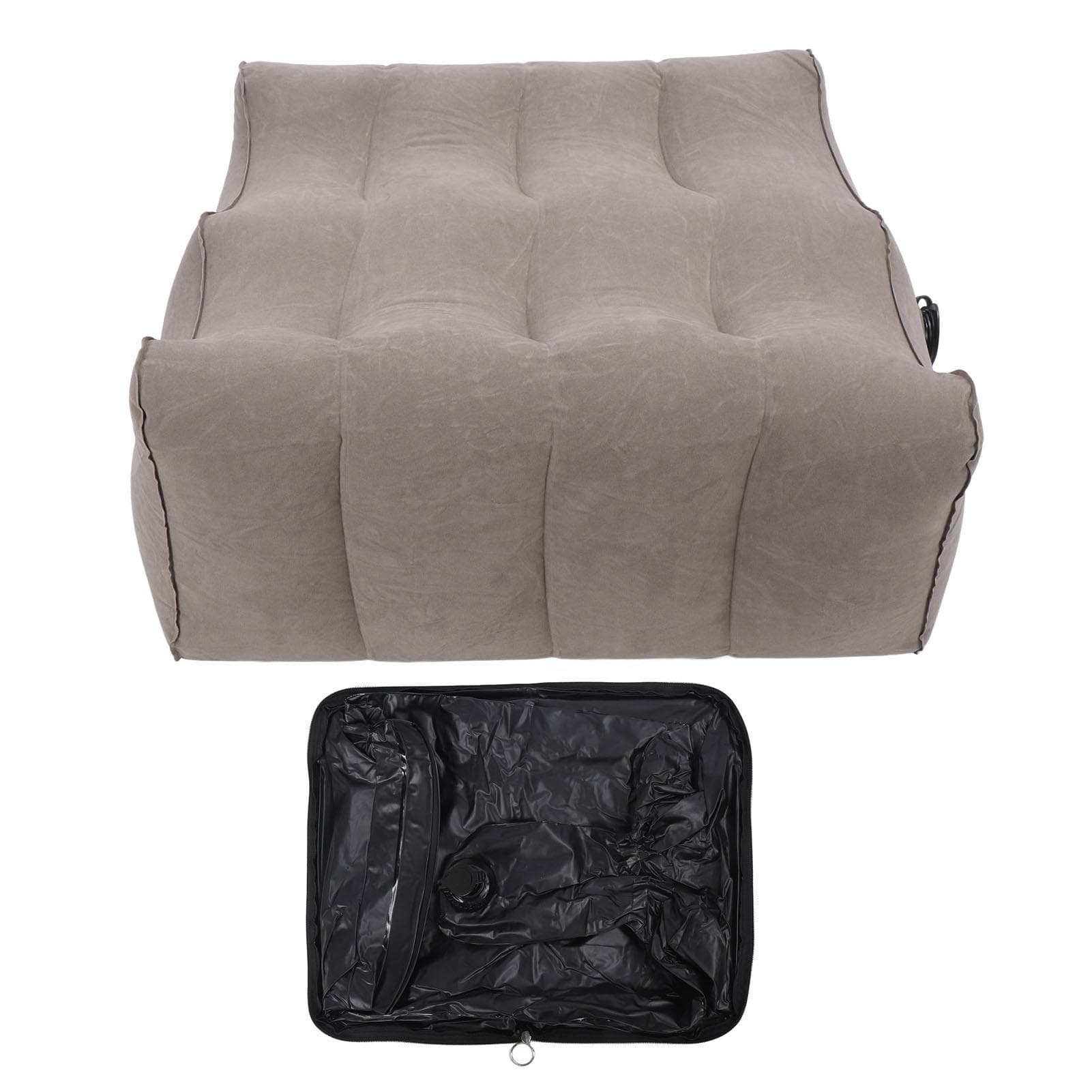 Leg Elevation Pillow Inflatable Wedge Pillow Wave Comfort Leg Pillow for Sleeping PVC Flocking