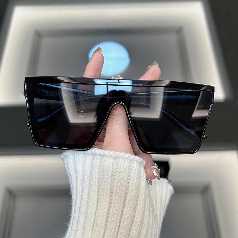 Vintage Square Sunglasses Women Men Fashion Designer Retro Sun Glasses Unisex Mirror Lens UV Protection Travel Oculos De Sol