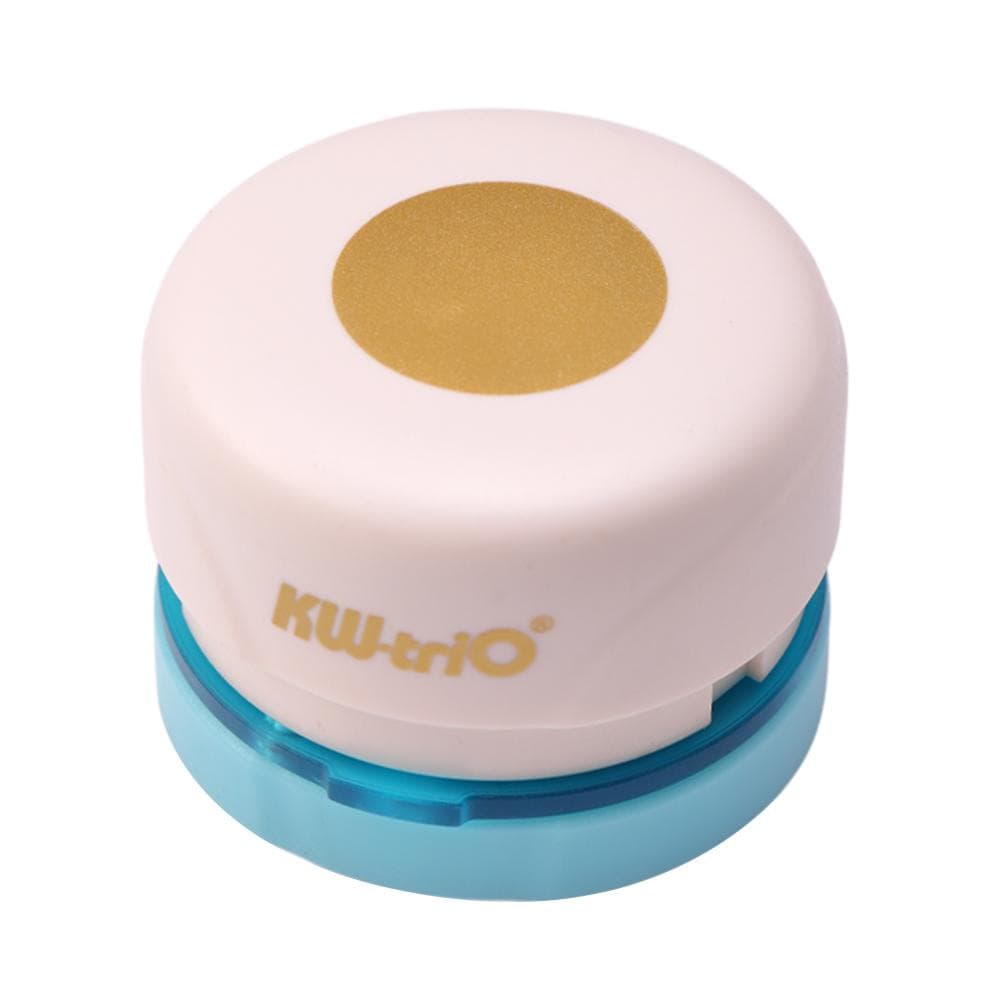 KW-triO Craft Hole Punch Handmade Scrapbook Paper Puncher Scrapbooking Maganetic Punches Crafting Round