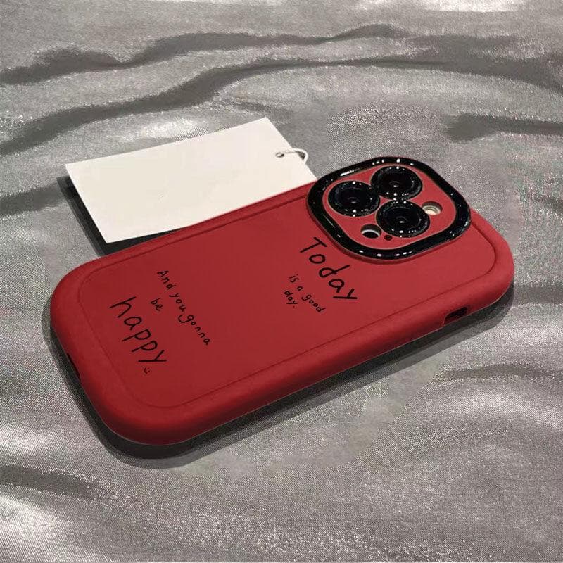 Ins Simple Smiley Face Suitable for Iphone15 Apple 14/13/12pro Mobile Phone Case Max Creative 16/11 Apple 7PLUS
