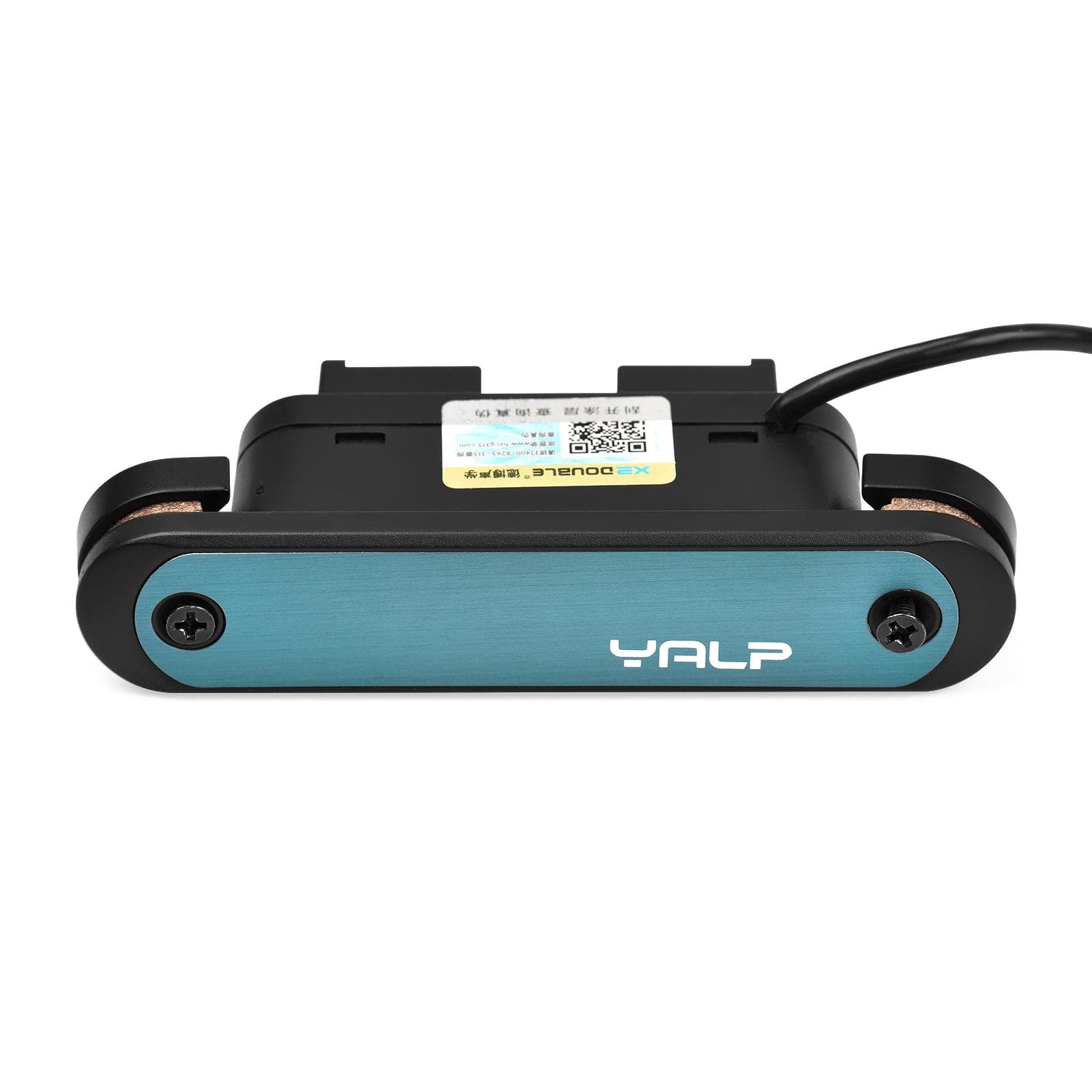 YALP Y1 Guitar Pickup Wireless Acoustic Guitar Pickup System Electric Bass Guitar Preamplifier blue