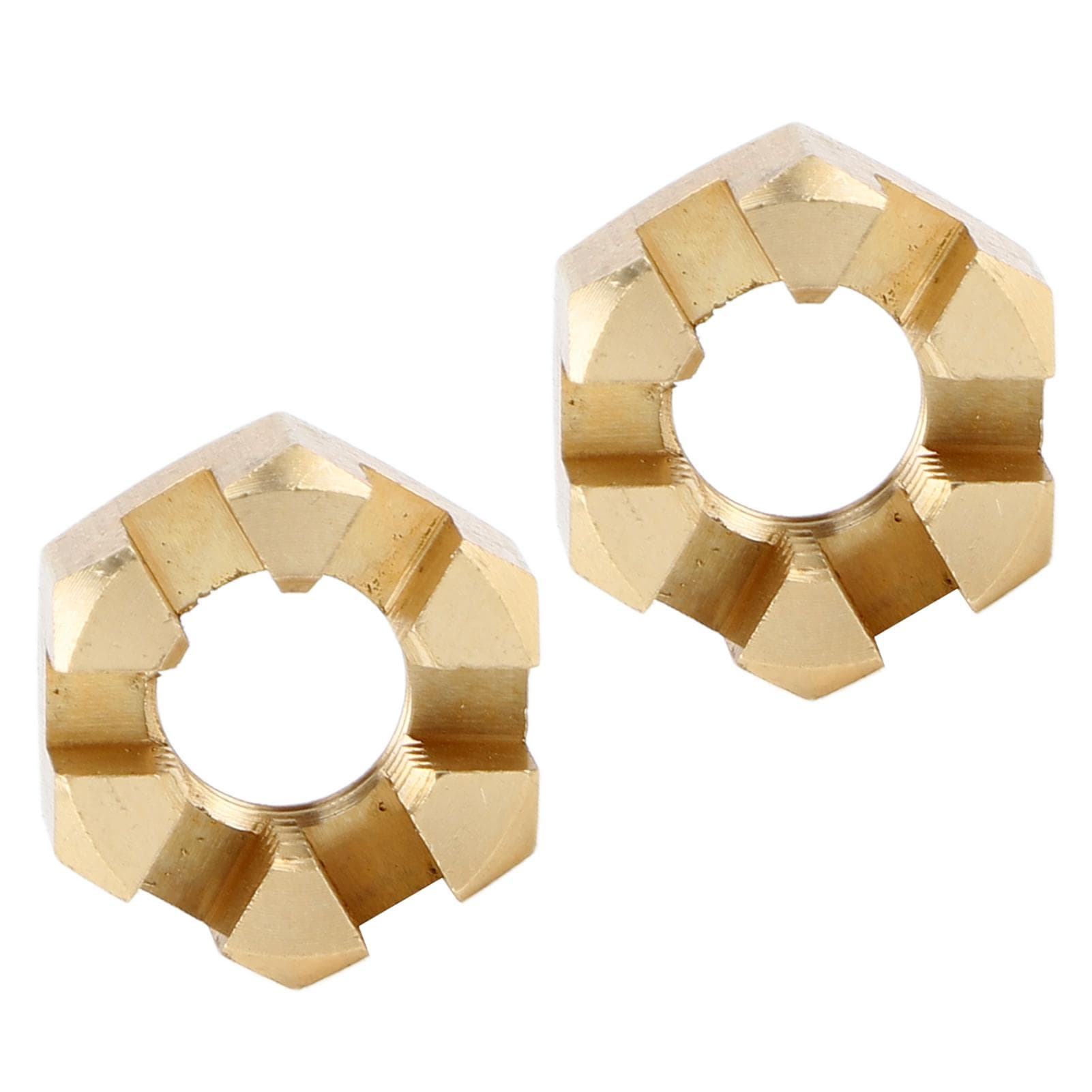 2Pcs Boat Outboard Propeller Nut High Strength Easy Installation Propeller Nut for Outboard Motor