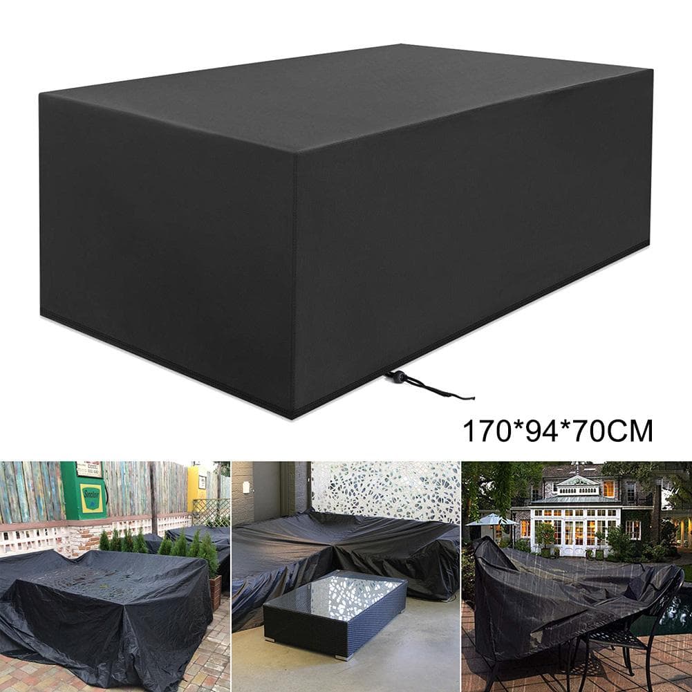 Furniture Cover Waterproof Outdoor Garden Patio Sofa Chair Cover Rain and Snow Cover Dust Cover 170*94*70CM