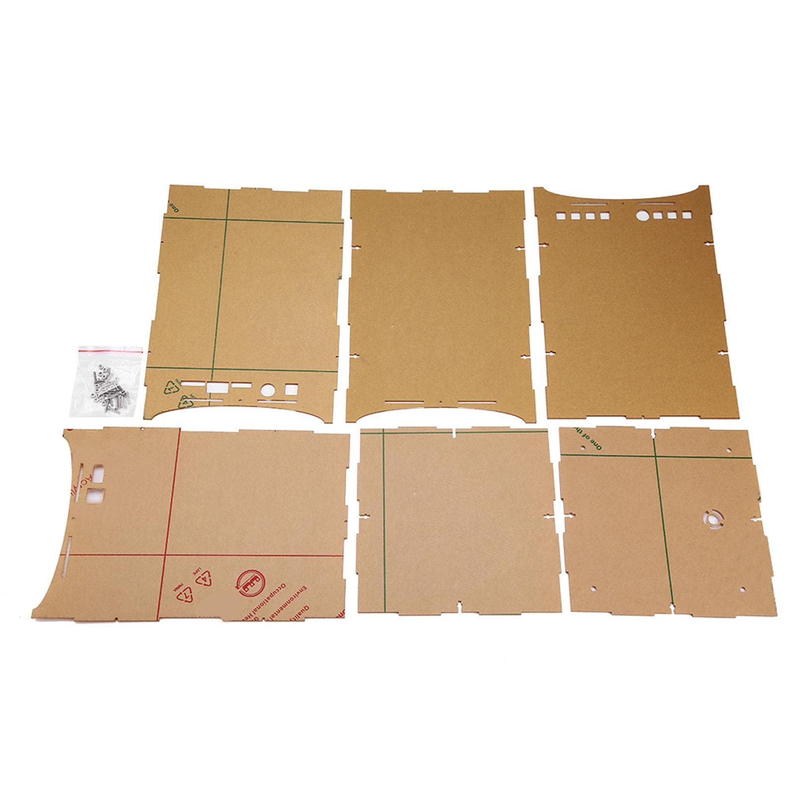 3D 8S Music Light Cube kit 8x8x8 Music Spectrum LED Electronic DIY Kits lot Transparent Box