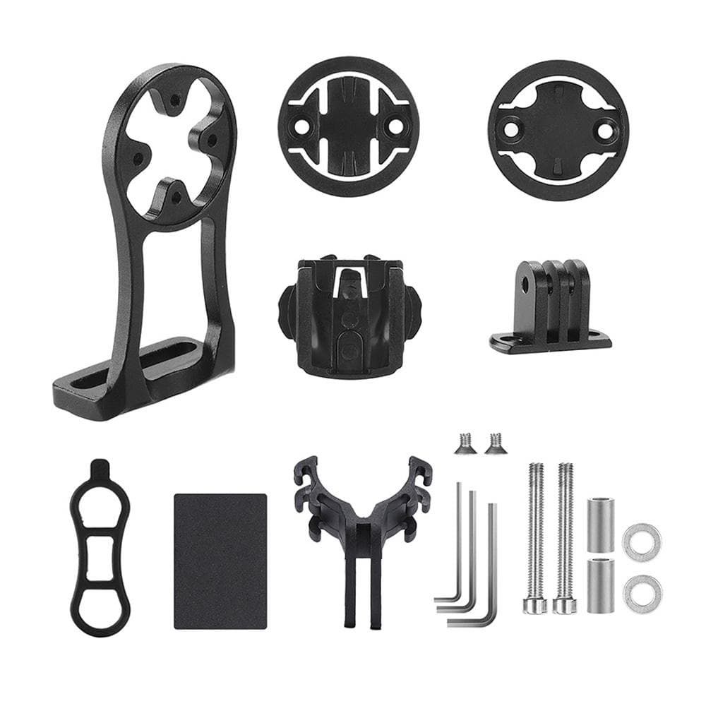 Road Bicycle Mountain Bike Cycling Bracket Bike Stem Mount Holder for Bicycle Speed Meter Bicycle black