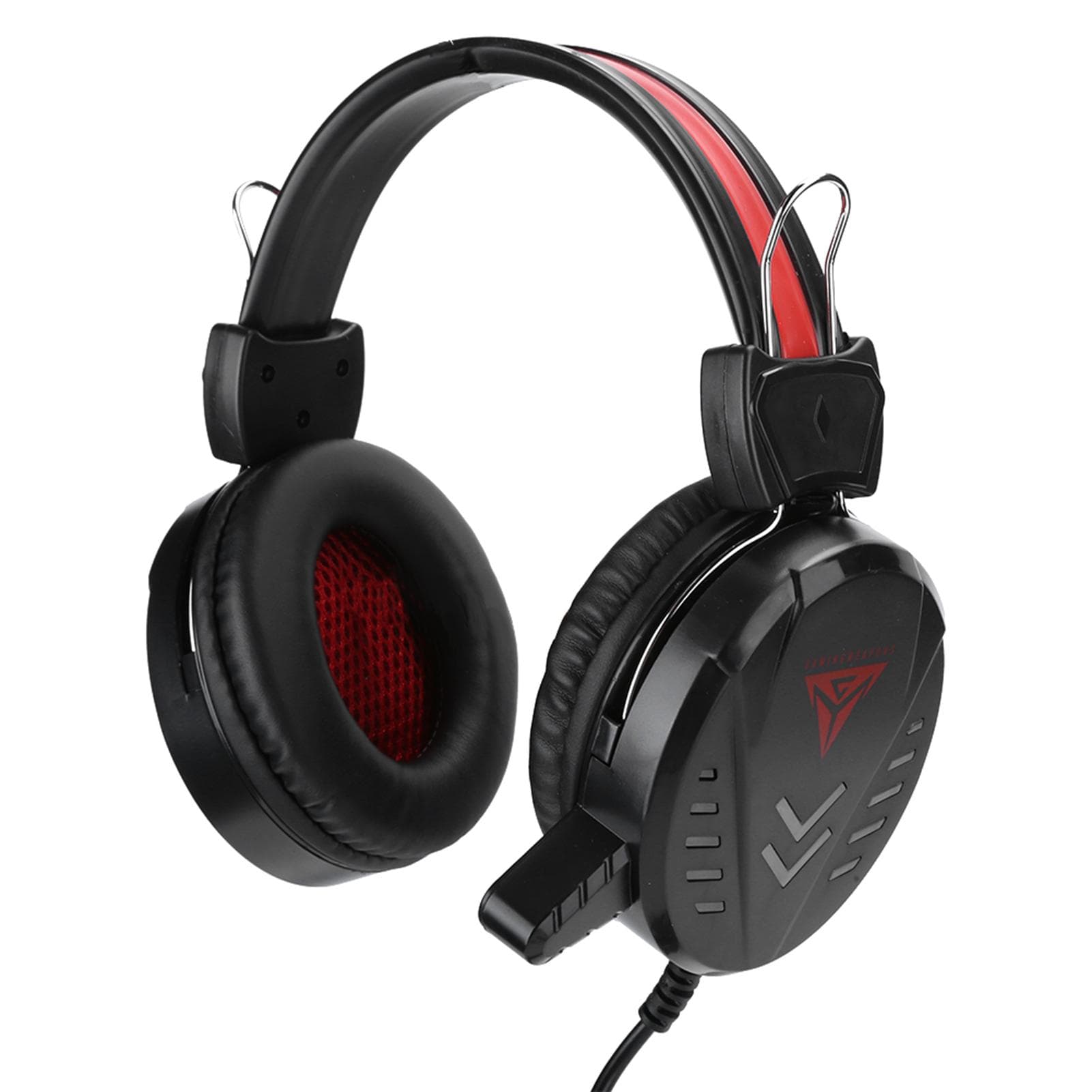 A1 Gaming Headset 3.5MM USB Wired Over Ear Headphone with LED Light and Microphone