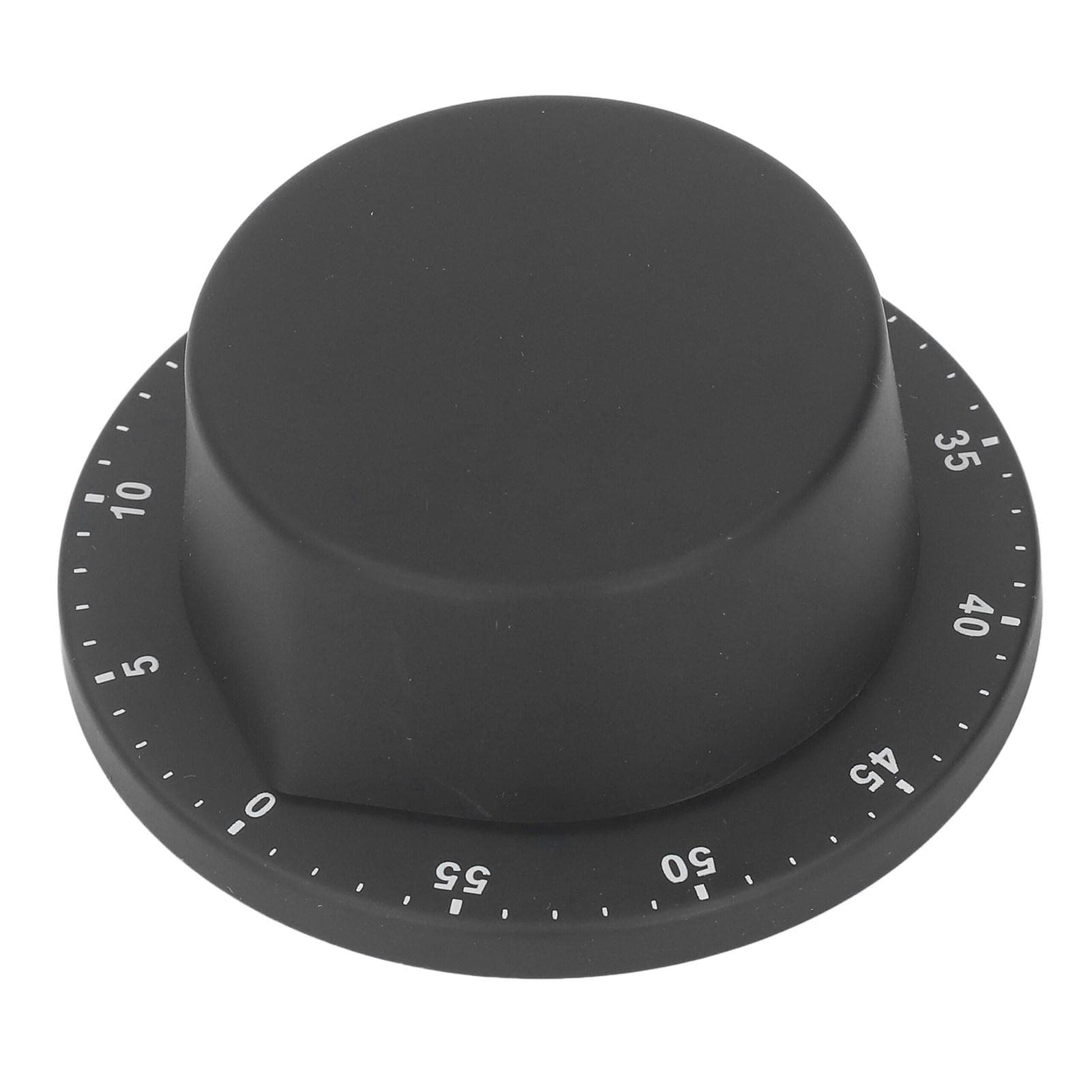 Wind Up Timer Magnetic Suction Outdoor Training 60 Minutes Manual Countdown Timer Black