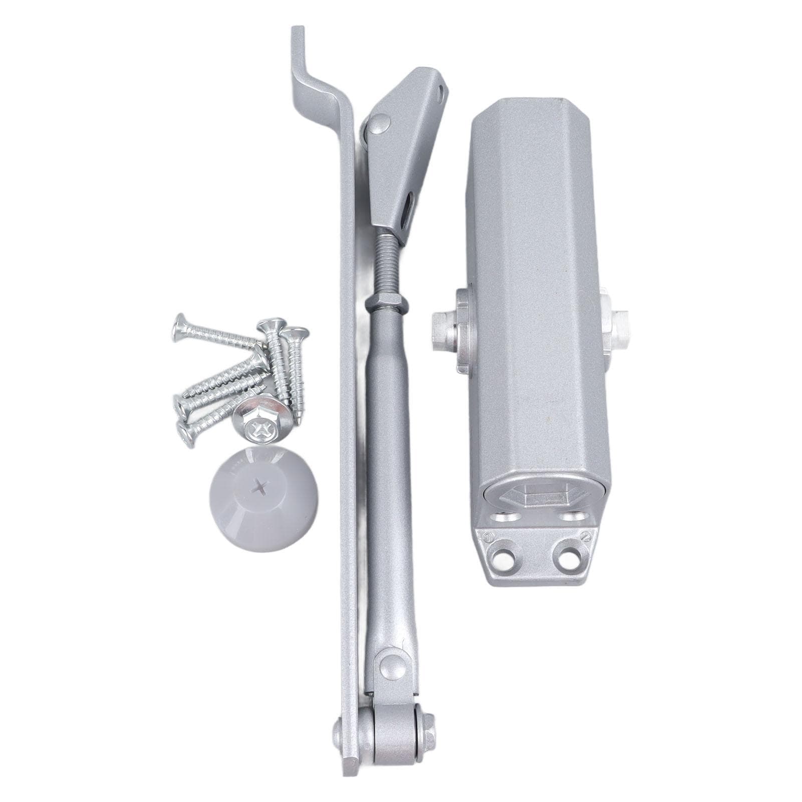 Automatic Door Closer Strong Load Bearing Easy Installation Adjustable Hydraulic Auto Door Closer