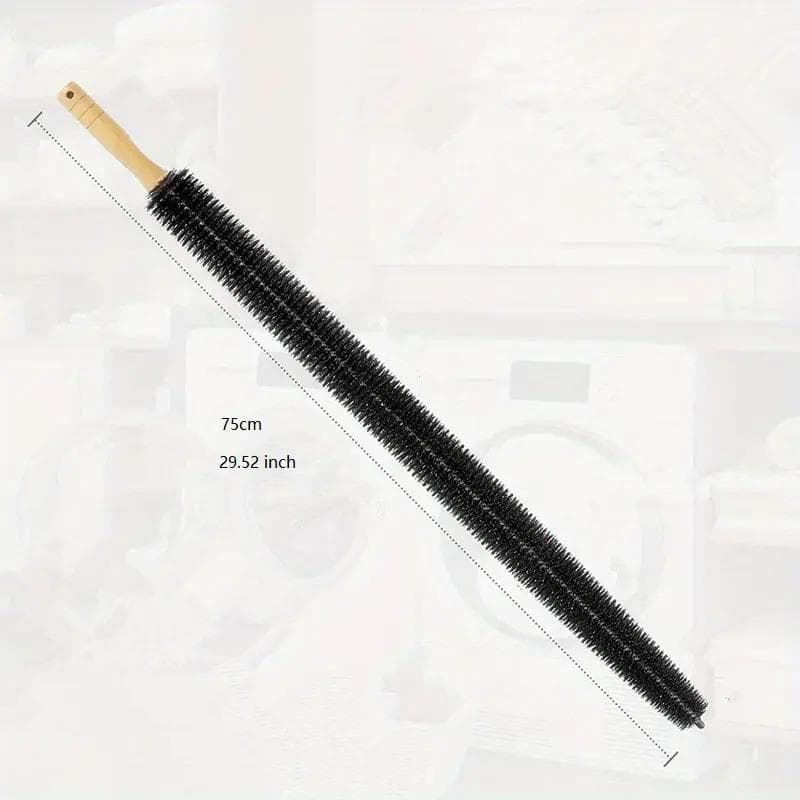 1pc Long Flexible Rod Dryer Vent Cleaner Brush - Removes Dirt, Dust, Lint Blockage, Coil Brush Auger, Clothes Lint Trap Remover B