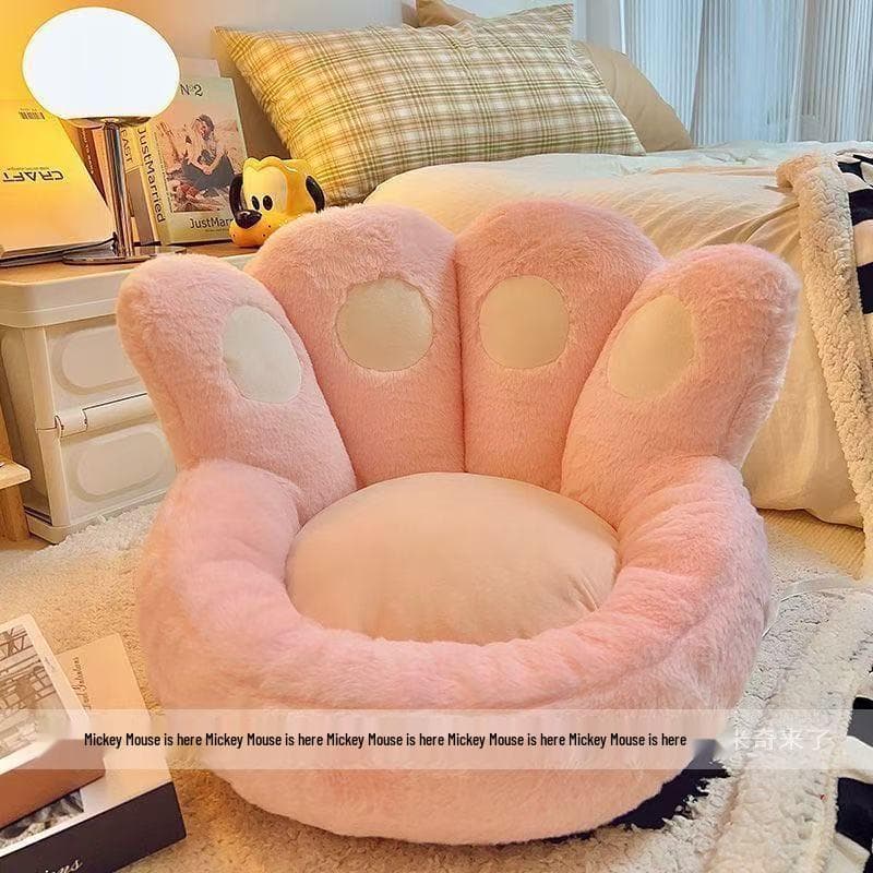 Cat Paw Cushion Floor Sofa Tatami Futon for Bedroom & Home 60*55*16 cm