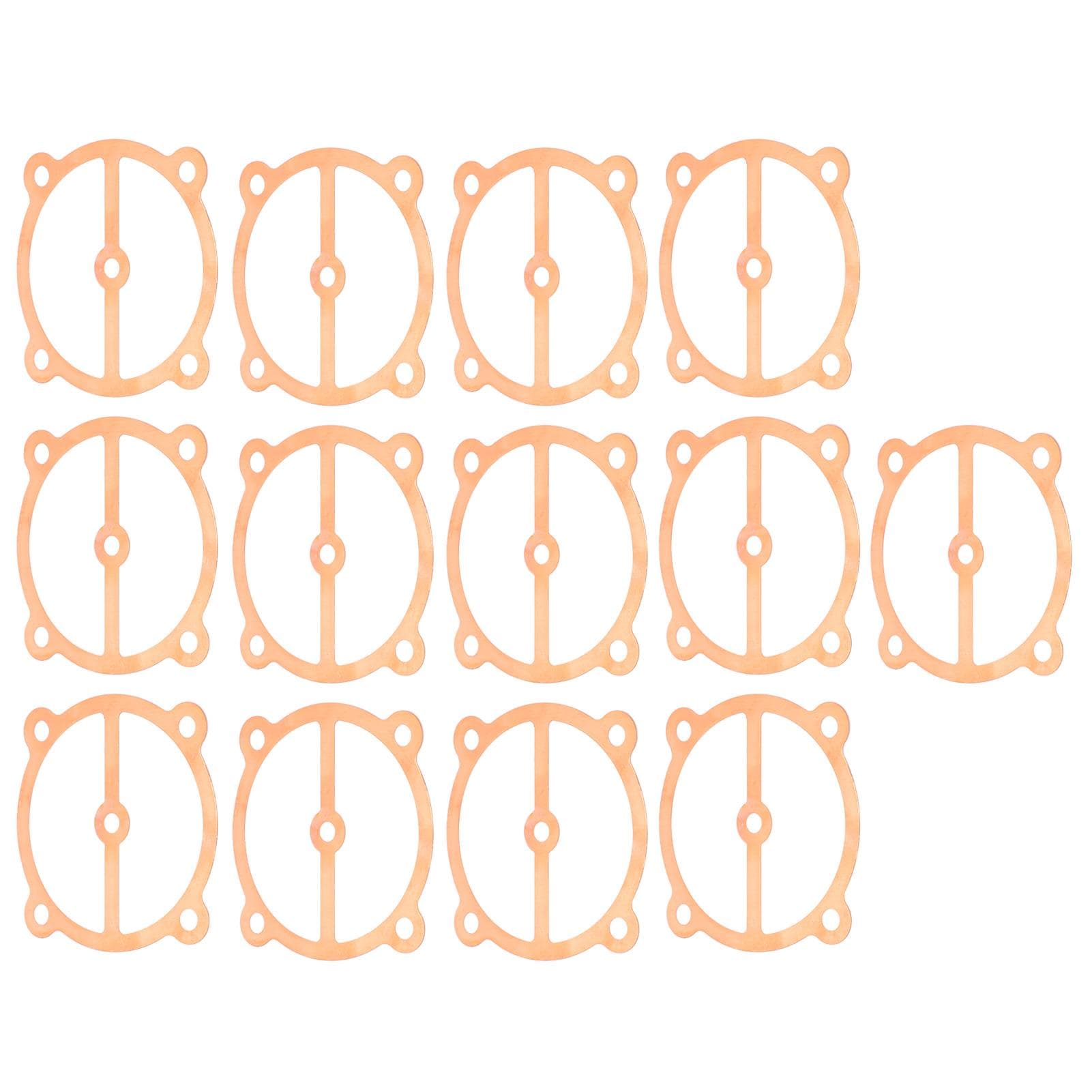 10Pcs Air Compressor Gasket 65 5?Hole Copper Pad Metal Valve Plate 0.25 0.36 Pump 2.2 3KW