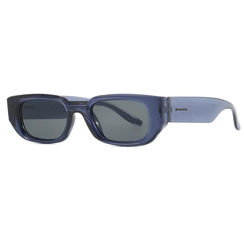 Vintage Rectangle Sunglasses Women Retro Designer UV400 Protection Fashion Eyewear Men Glasses Classic Shades As Picture