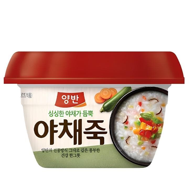 [Dongwon] YangBan Korean Rice Porridge(6types) Vegetables(287.5g)