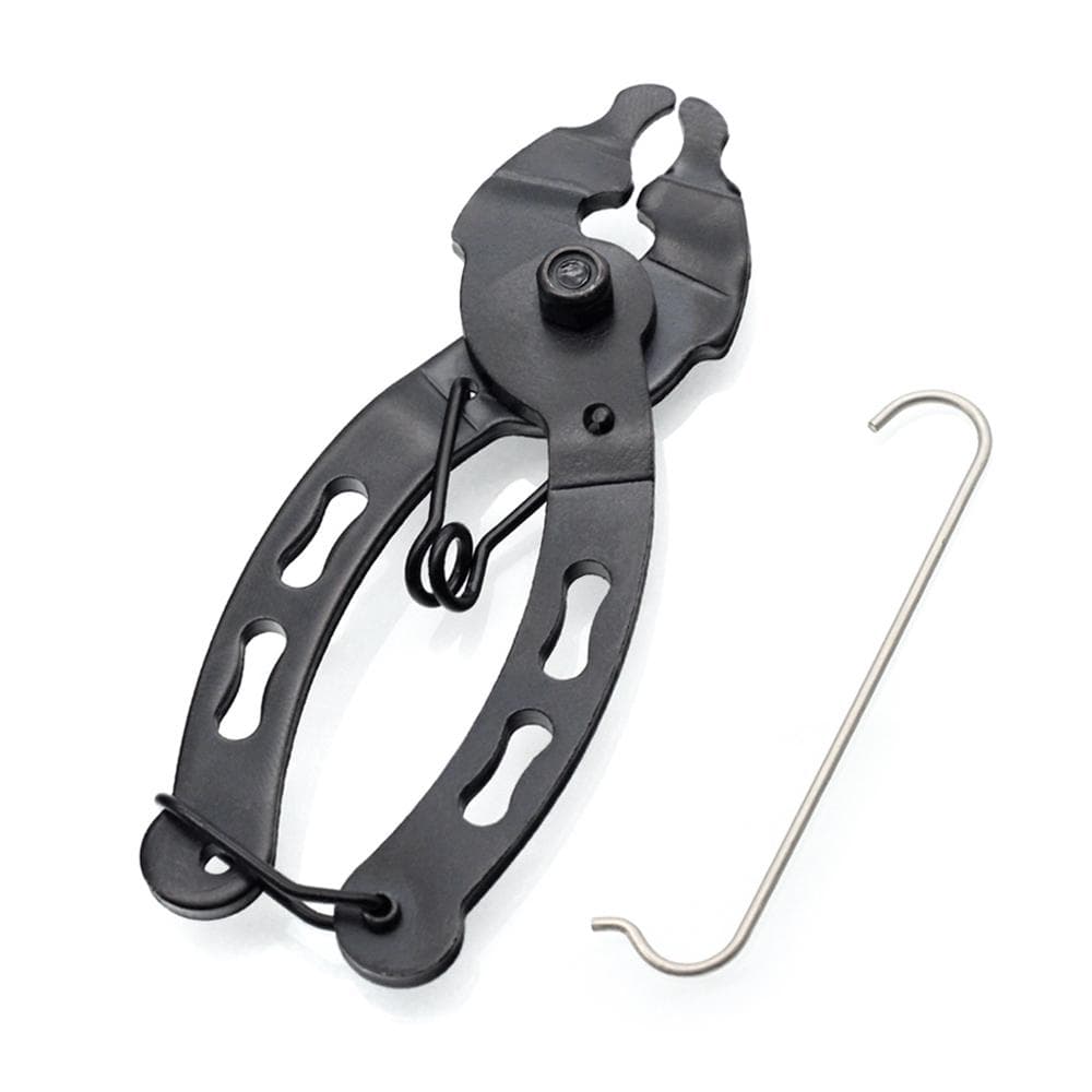 Bike Bicycle Chain Plier Bicycle Chain Buckle Link Open Close Repair Removal Tool Plier black