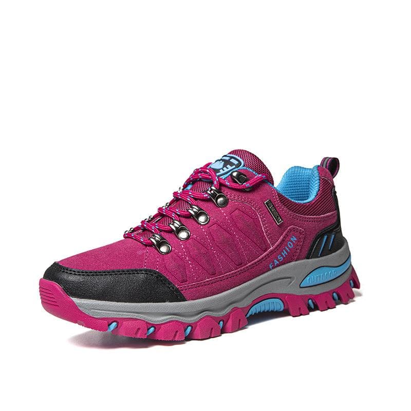Women's Outdoor Hiking Shoes Waterproof Cowleather Trekking Running Climbing Trail Athletic Sports Mountain 100% High Quality Leisure Walking 42
