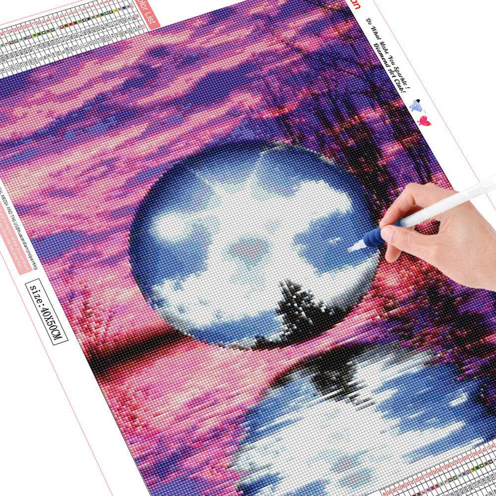 5d Diamond Painting Scenery Full Round Picture of Rhinestone Diamond Embroidery Diamond 20X30