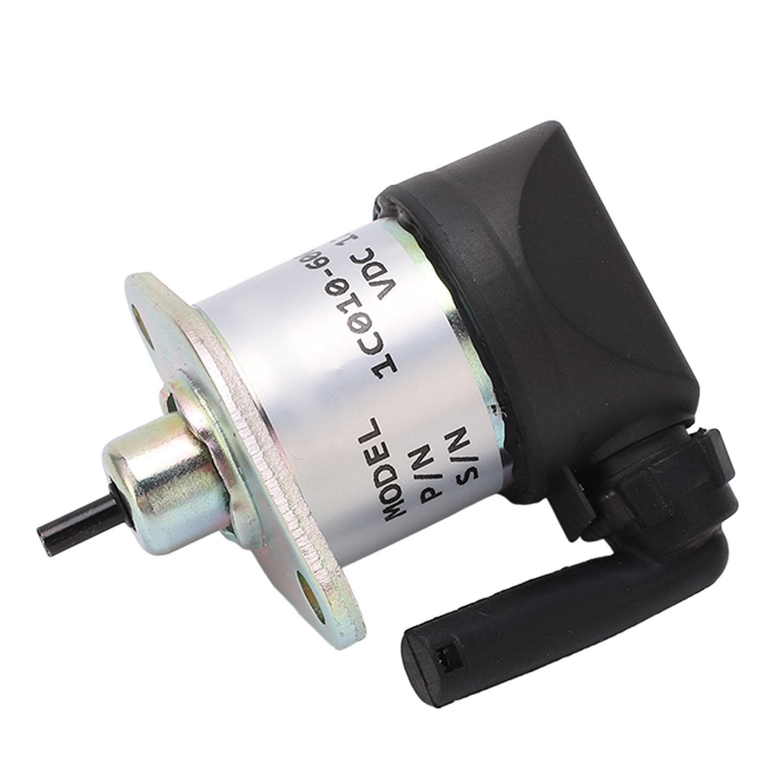 Shut Off Solenoid Valve 1C010?60015 Aluminum Alloy Fuel Shutdown Valve for Kubota V1505 V3300 DC12V
