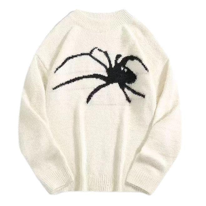Men's Mink Fleece Loose Round Neck Sweater - Soft, Warm, Thickened for Autumn/Winter M ivory