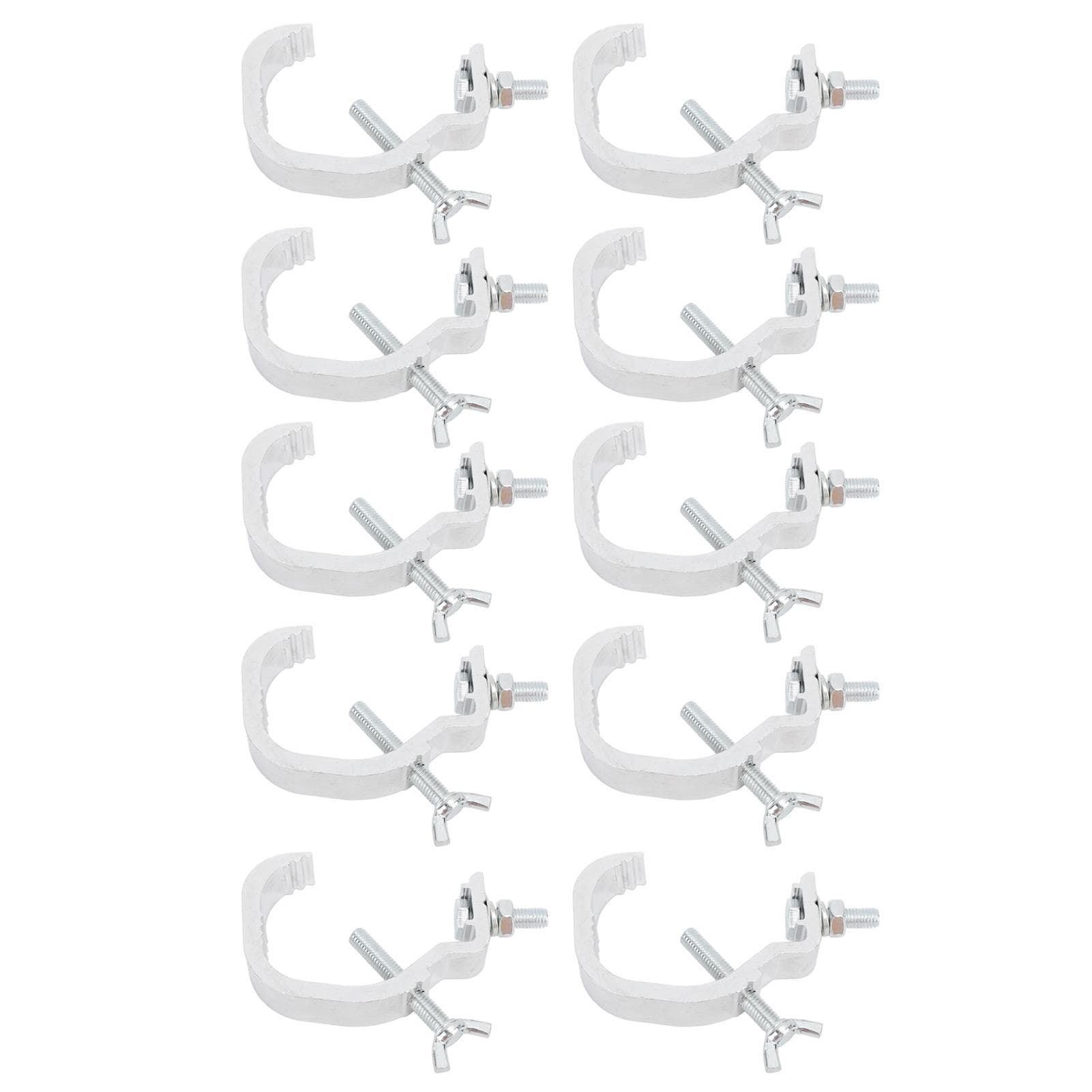 Stage Light Clamp Safe Large Load Bearing Cast Aluminum Stage Lamp Hook Kit for Moving Head Light