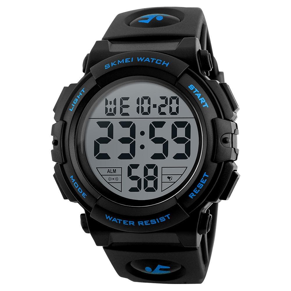SKMEI Man Watch Wristwatch Fashion Watch Multifunction Waterproof Outdoor blue
