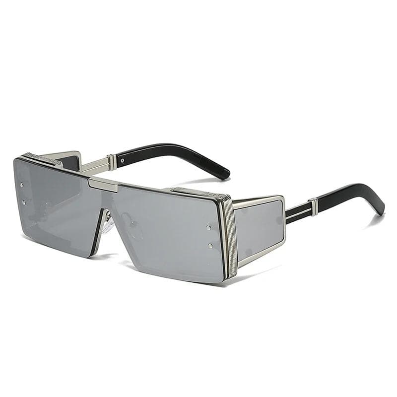Luxury Designer Vintage Sunglasses for Men Women Steampunk Trendy Shades Outdoor Travel Party Punk Fashion