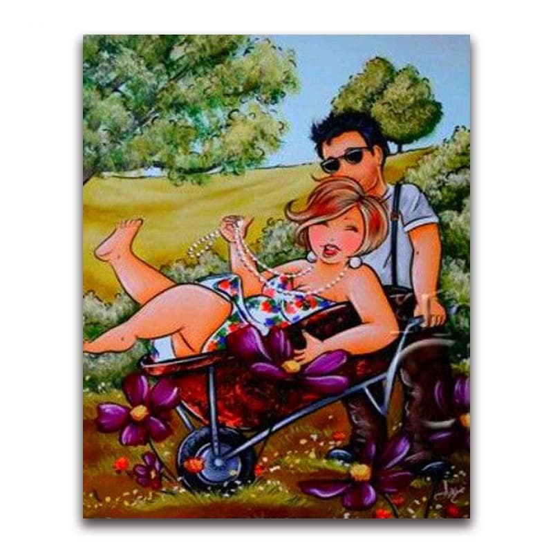 Diamond Painting Cross Stitch Animal Mosaic Full Round Diamond Embroidery 20X30CM