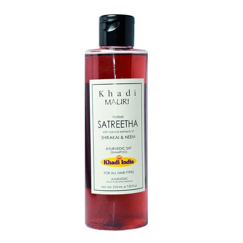 Satritha Natural Shampoo (210 ml), Satritha Herbal Hair Cleanser Khadi Mauri 14.375