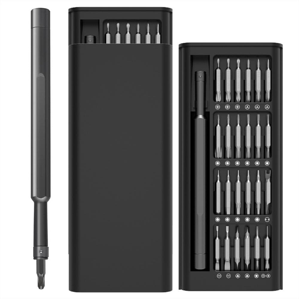 Precision Screwdriver Set 49 In 1 Small Screwdriver Magnetic Repair Tool Kit for Laptop Phone Computer PS5 PS4 Watch black