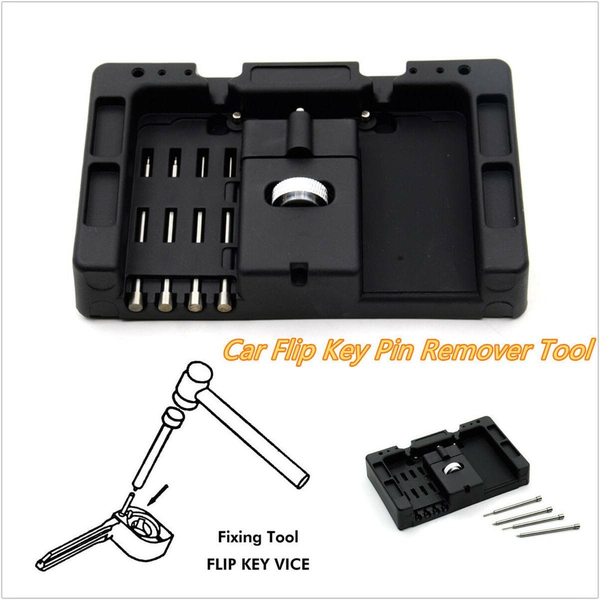 Car Flip Key Vice Fixing Pin Remove Tool FOR car door key Repair THE key repair