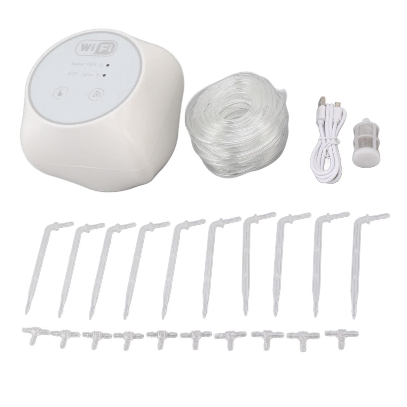 Automatic Drip Irrigation Kit WiFi Auto Watering System Water Timer for Garden Plant