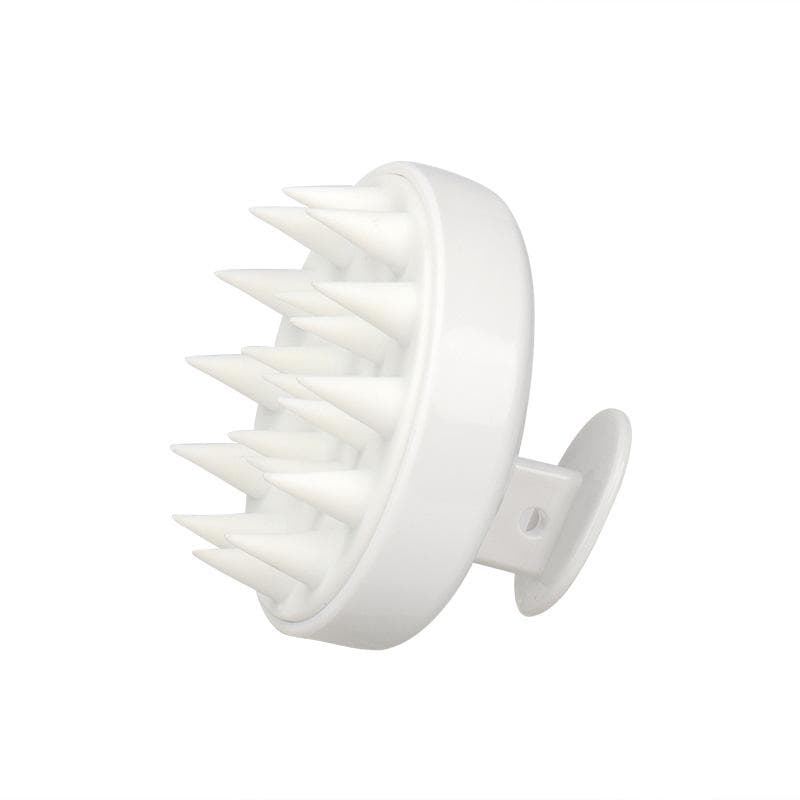 Silicone Head Scalp Massage Comb Shampoo Brush Hair Washing Comb Body Massage Brush Bath Shower Brush Salon Hairdressing Tool white