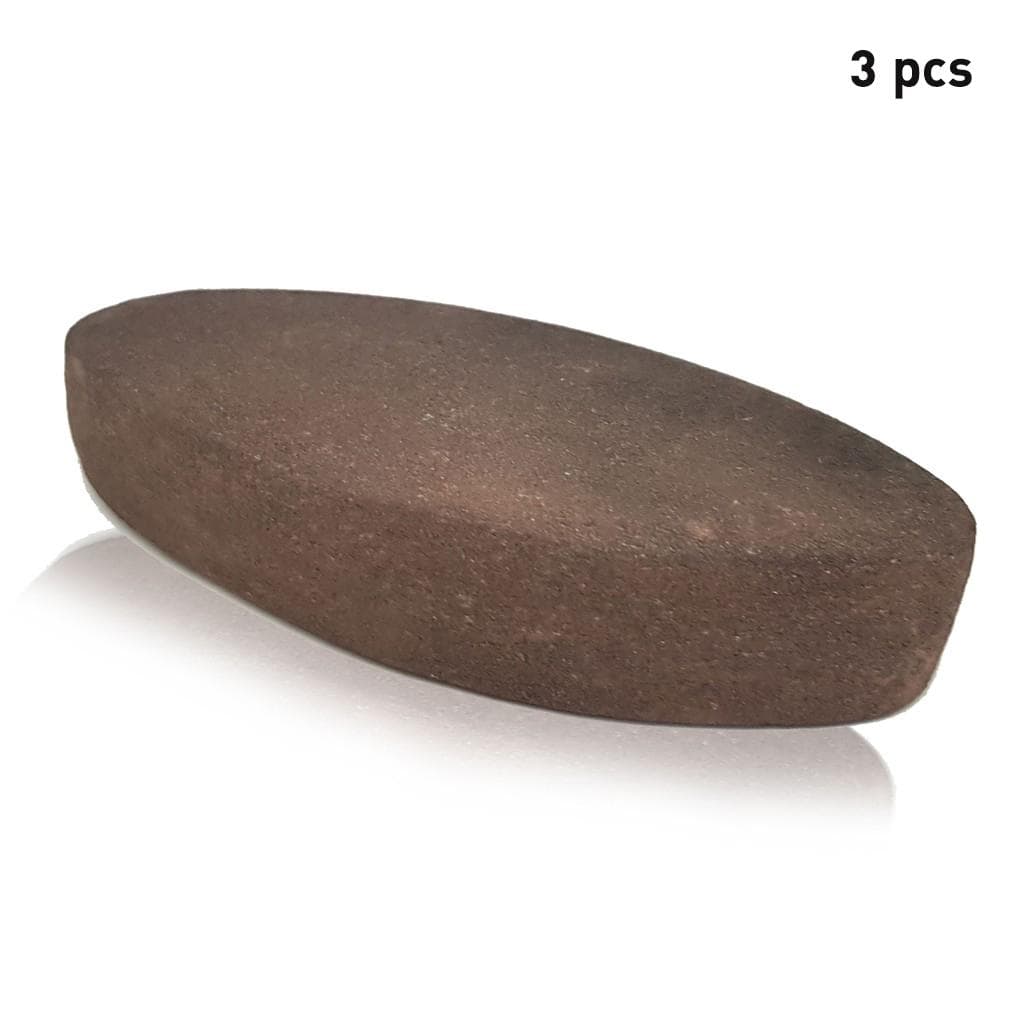 Handmade Polishing Spa Shale Stone for scrub away scurf, Dead Skin, Ancient Beauty - Thai Skin Spa Secret 3 pc
