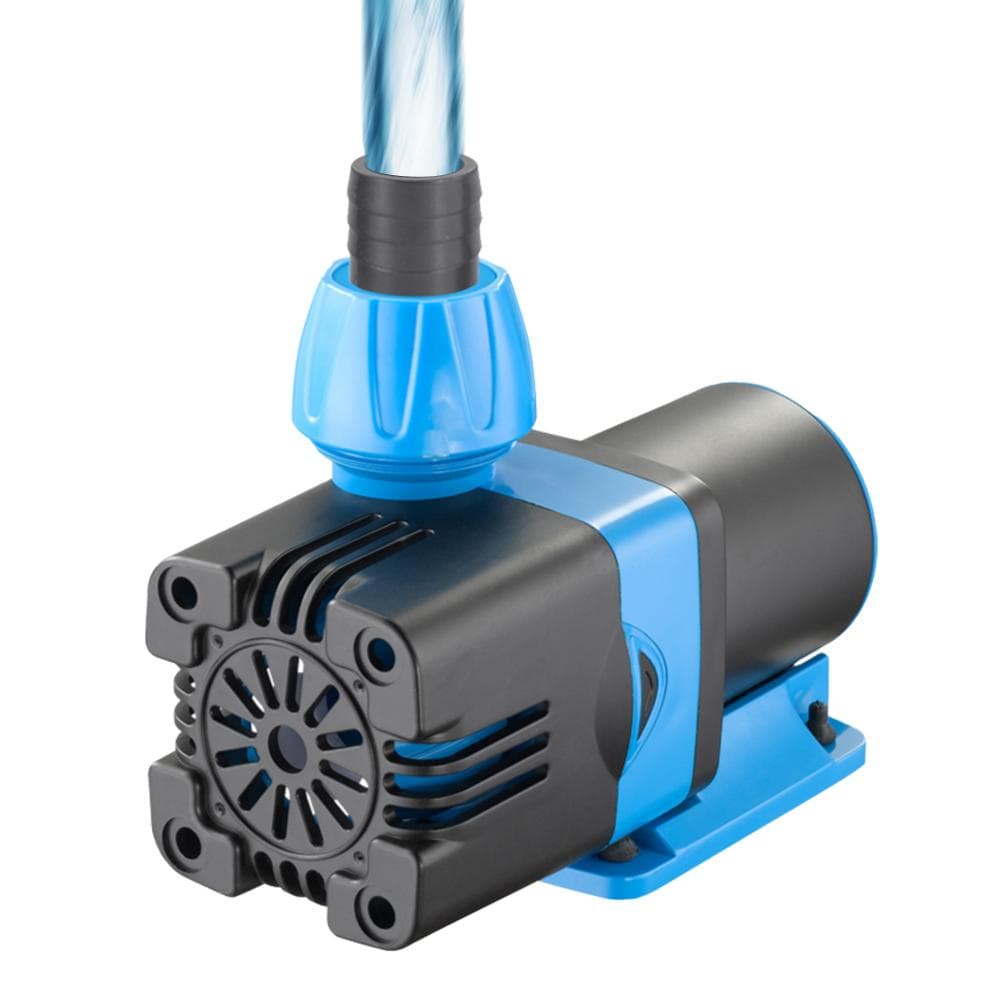 8000L/H Submersible Water Pump - Variable Frequency Water Pump Sine Wave Technology Ultra Quiet DC DP5000 EU Plug black