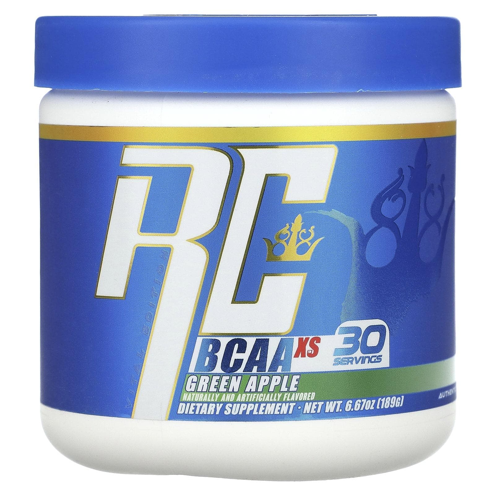 Ronnie Coleman, Vital Edition, BCAAXS, Green Apple, 6.67 oz (189 g)