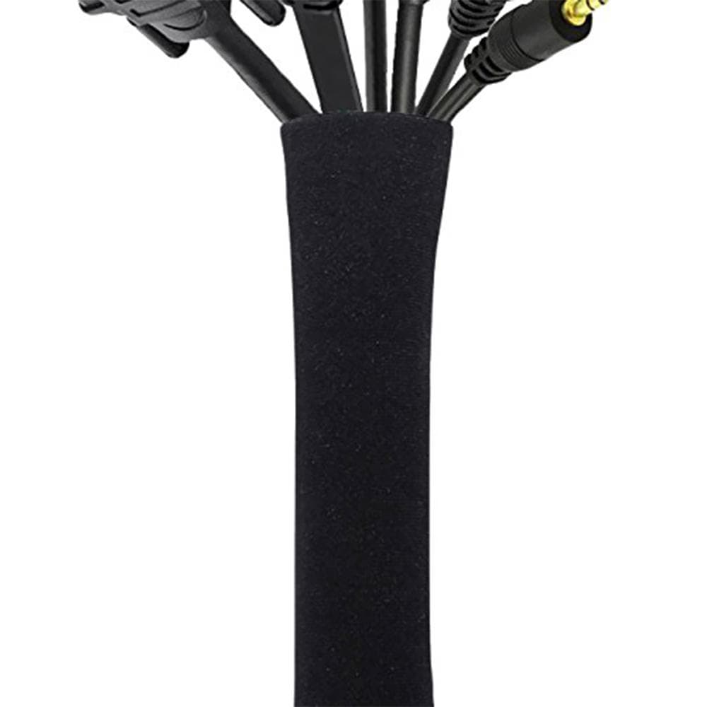 Cable Concealer Management Sleeve Wire Organizer Cord Cover Cable Hider Protector Zipper Design 50 cm