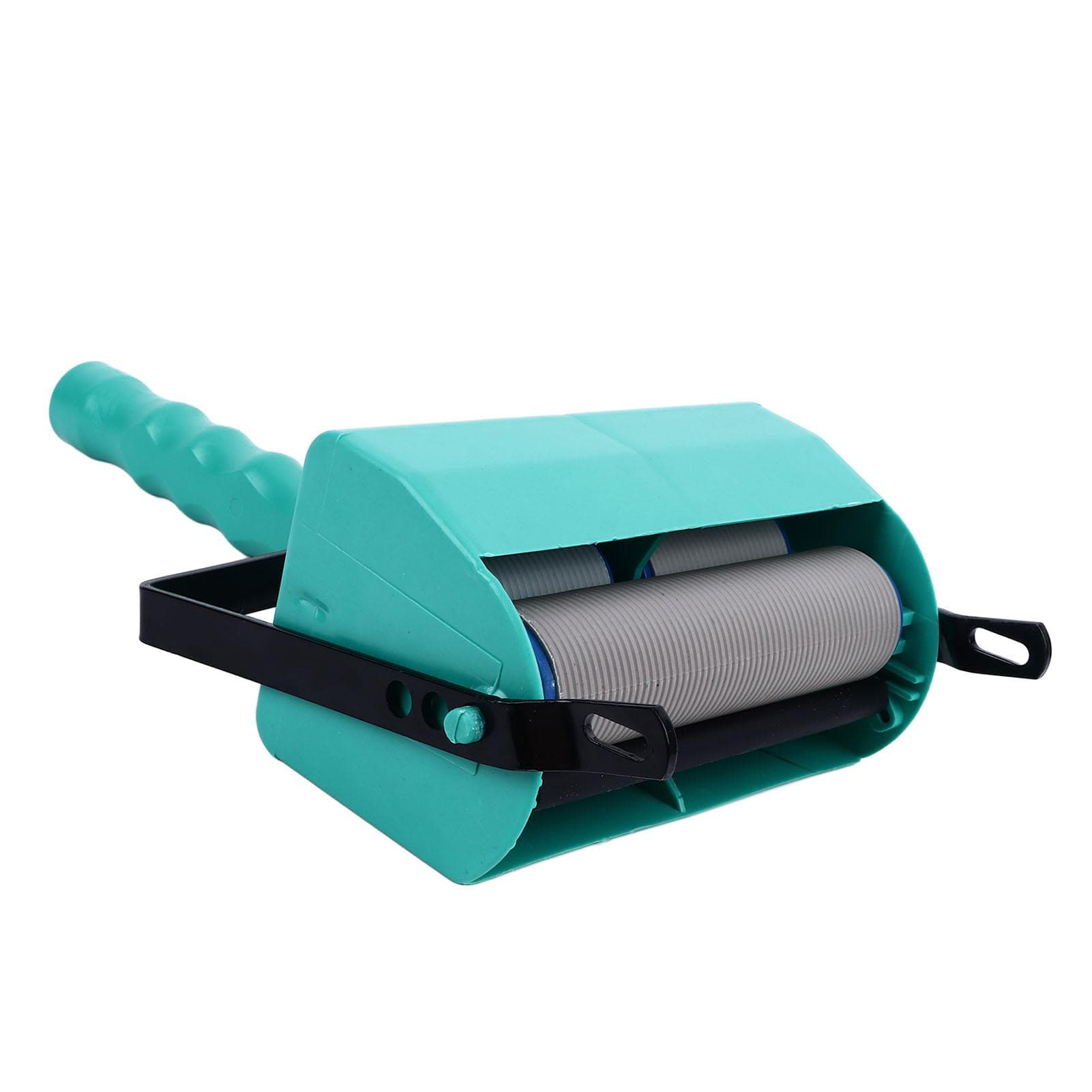 Knurling Decorating Machine 5in Double Color Anti Slip Handle Widely Used Wall Pattern Tool for