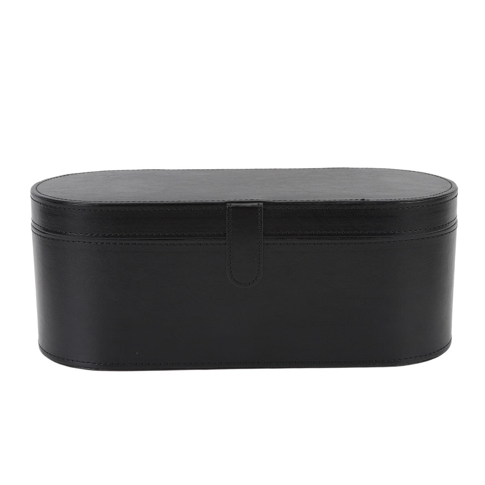 Hair Styling Tool Storage Bag Splash Proof Scratch Resistant PU Leather Portable Hair Dryer
