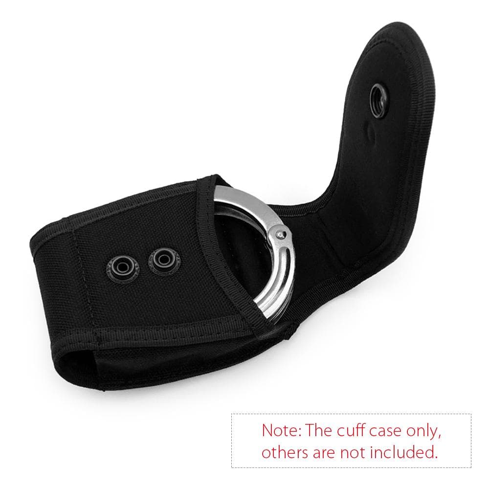 Handcuff Holder Snap Handcuff Sheath Holster Cuff Case Pouch with Belt Loop