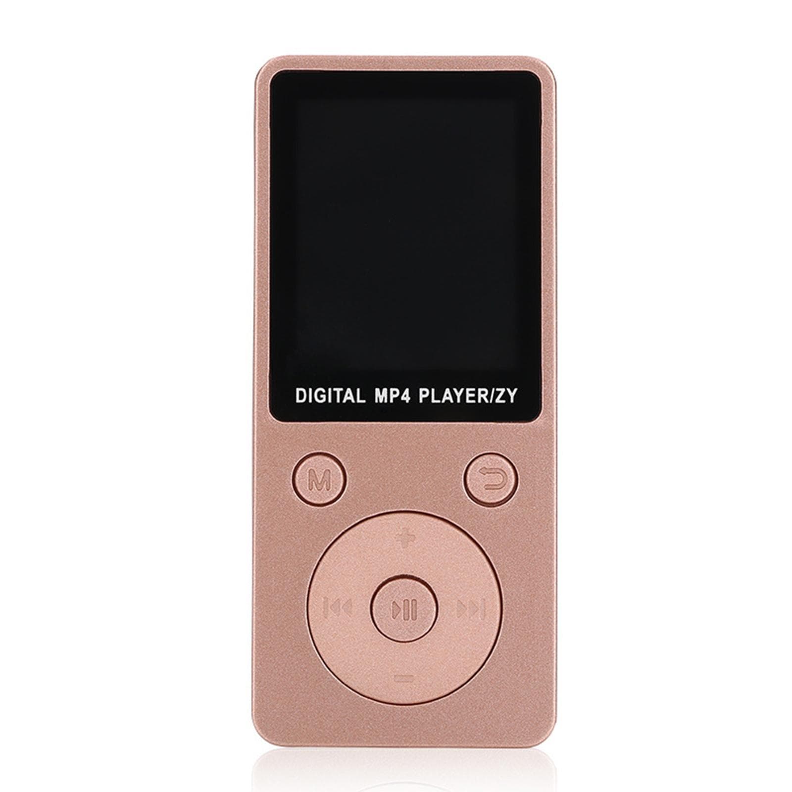 T1 Plug-in card MP3 thin lightweight portable with screen MP3 music player video MP4 pink